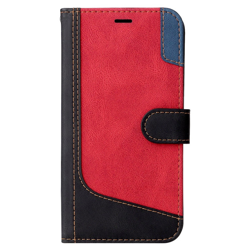 Xiaomi Redmi 13C 4G/5G/Poco C65 Capa
 tricolor com fita adesiva