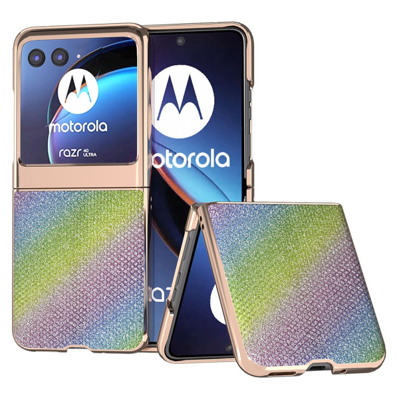 Capa Motorola Razr 40 Ultra 5G Textura Strass
