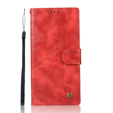 Capa de couro Sony Xperia XA1 com cinta