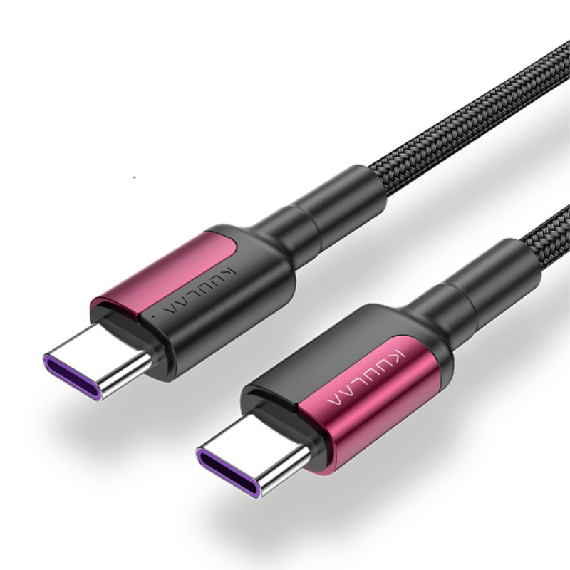 Cabo de carregamento rápido USB-C para USB-C 60W KUULAA