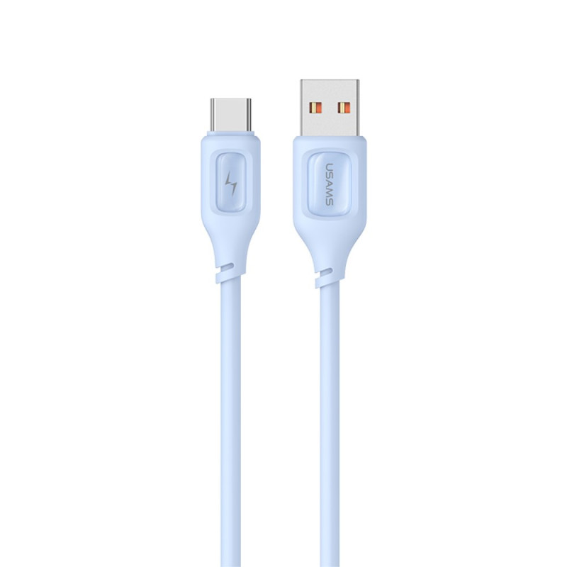 Cabo de dados USAMS USB tipo C 3A para USB-C 1m