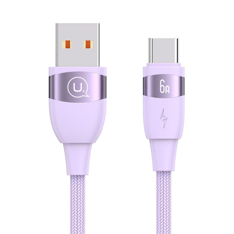 Cabo de dados USAMS 2m USB-A para Type-C