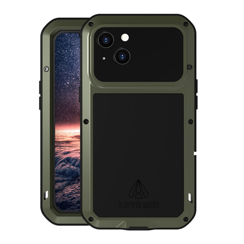 Capa rígida Integral LOVE MEI para iPhone 13