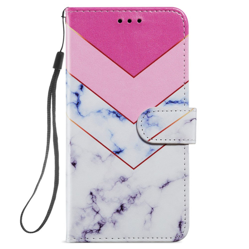 Capa com bracelete em mármore fumado para Samsung Galaxy S24 Plus 5G