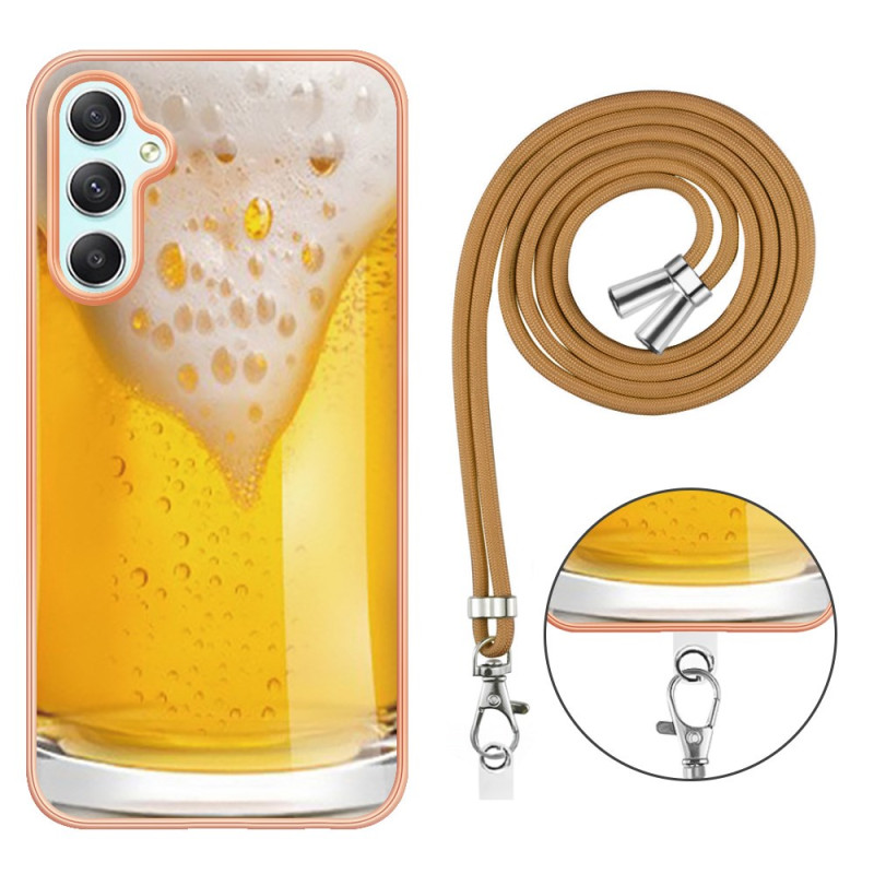 Capa com cordão para cerveja Samsung Galaxy A25 5G