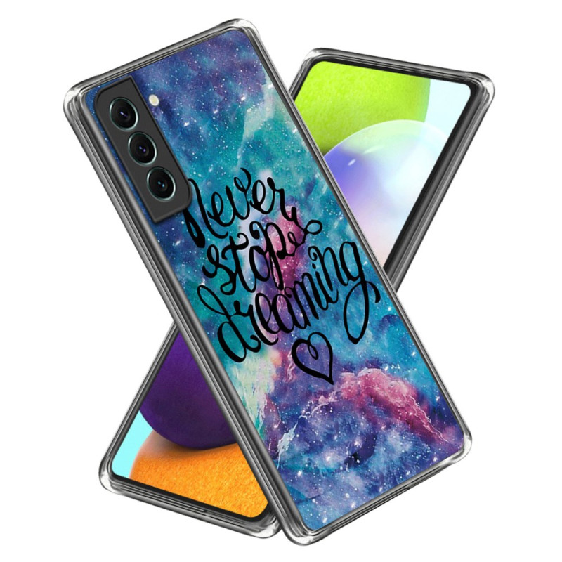 Capa para Samsung Galaxy S24 Plus 5G Nunca pare de sonhar