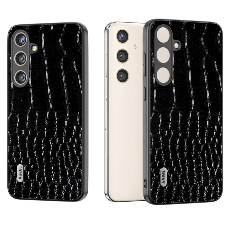 Capa para Samsung Galaxy S24 Plus 5G Série Textura de Crocodilo ABEEL