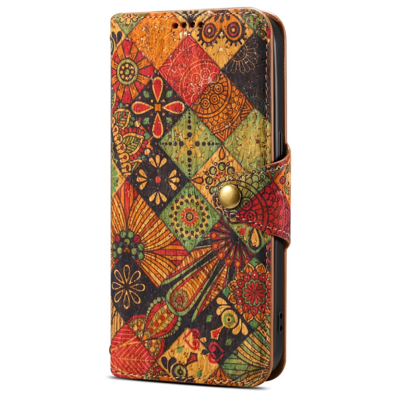 Capa com impressão floral para Samsung Galaxy S24 Plus 5G