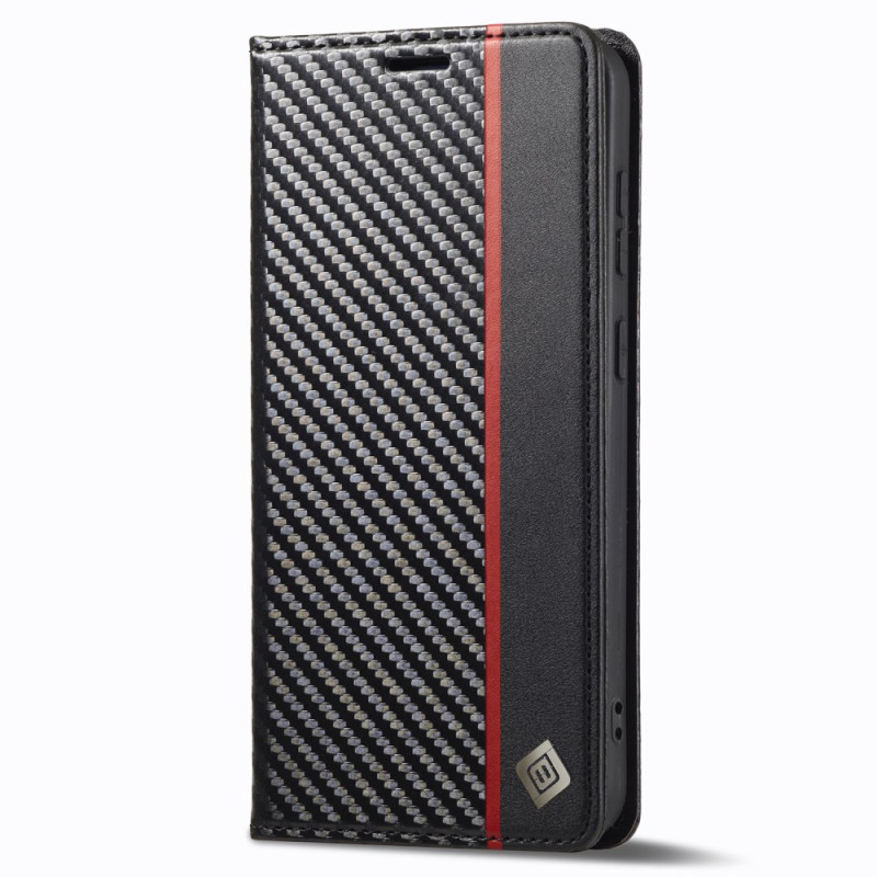 Capa Flip Cover Samsung Galaxy S24 Plus 5G Carbono LC.IMEEKE