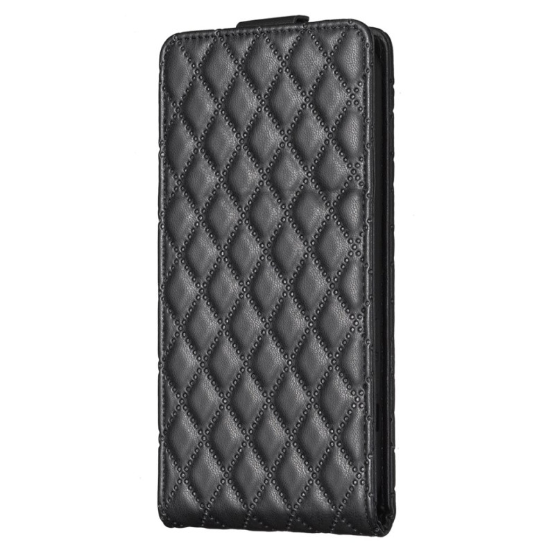 Capa acolchoada para Samsung Galaxy S24 Plus 5G com aba vertical