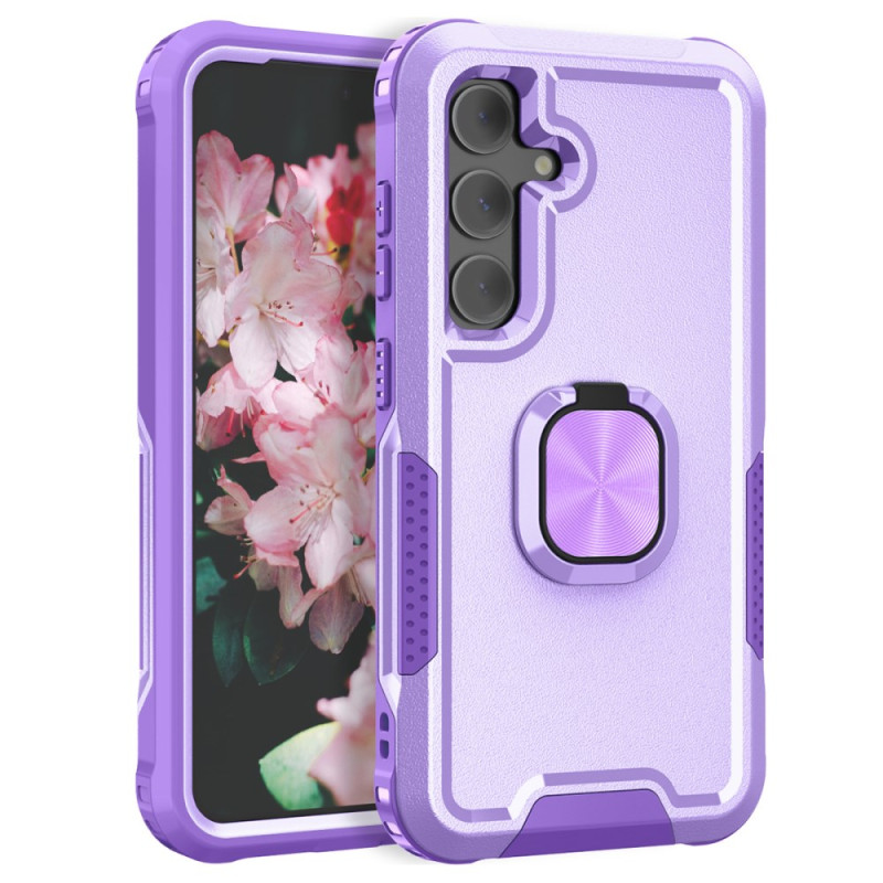 Capa para Samsung Galaxy S24 Plus 5G com anel rotativo e proteção anti-choque