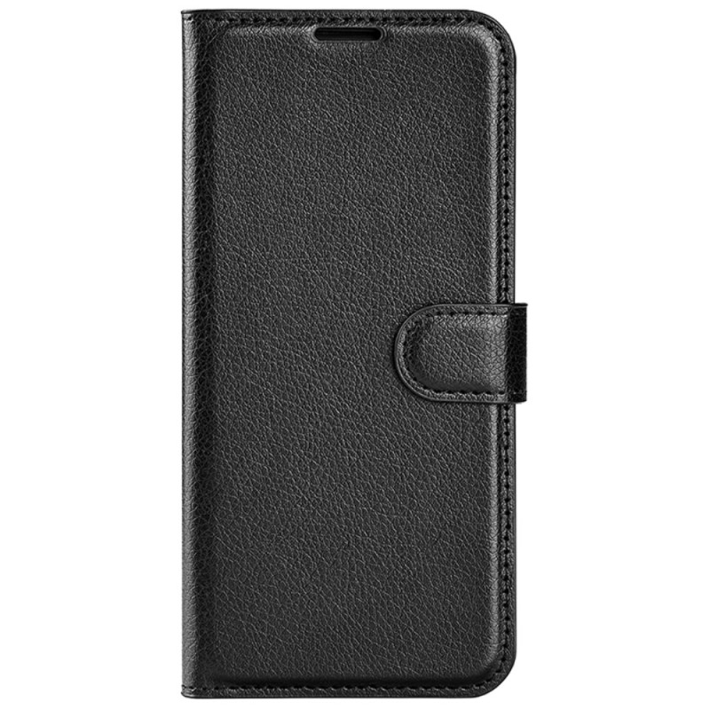 Capa em pele sintética Litchi Classic para Samsung Galaxy S24 Plus 5G