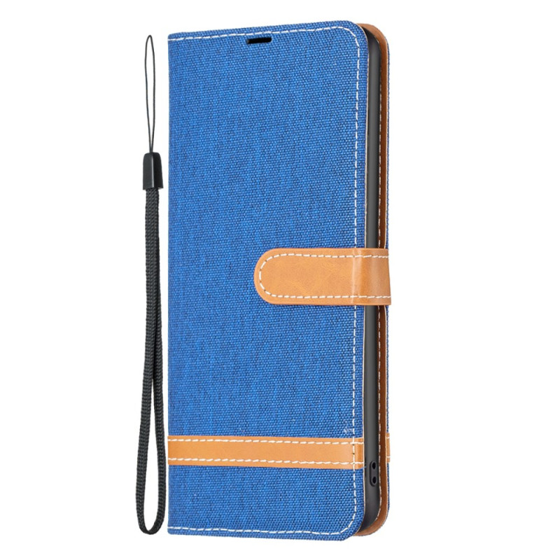 Capa de tecido com cordão para Samsung Galaxy S24 Plus 5G
