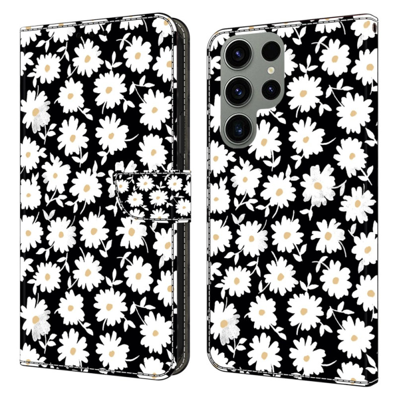 Capa floral para Samsung Galaxy S24 Ultra 5G