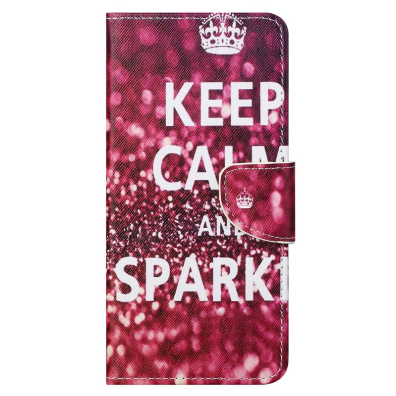 Capa para Samsung Galaxy S24 Ultra 5G Keep Calm and Sparkle