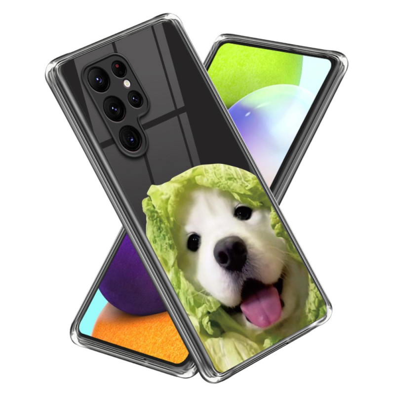 Capa para Samsung Galaxy S24 Ultra 5G Cabbage Dog