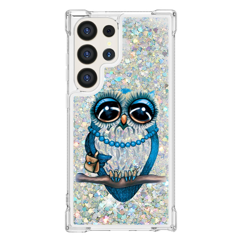 Capa para Samsung Galaxy S24 Ultra 5G Glitter Owl