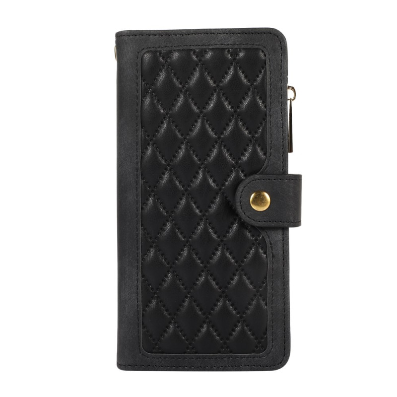 Capa acolchoada com alça para Samsung Galaxy S24 Ultra 5G