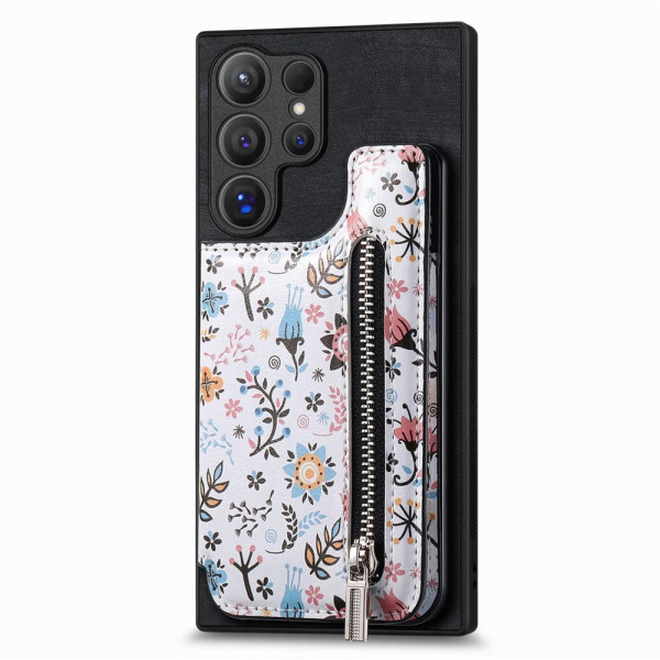 Capa Samsung Galaxy S24 Ultra 5G Estojo
 floral integrada