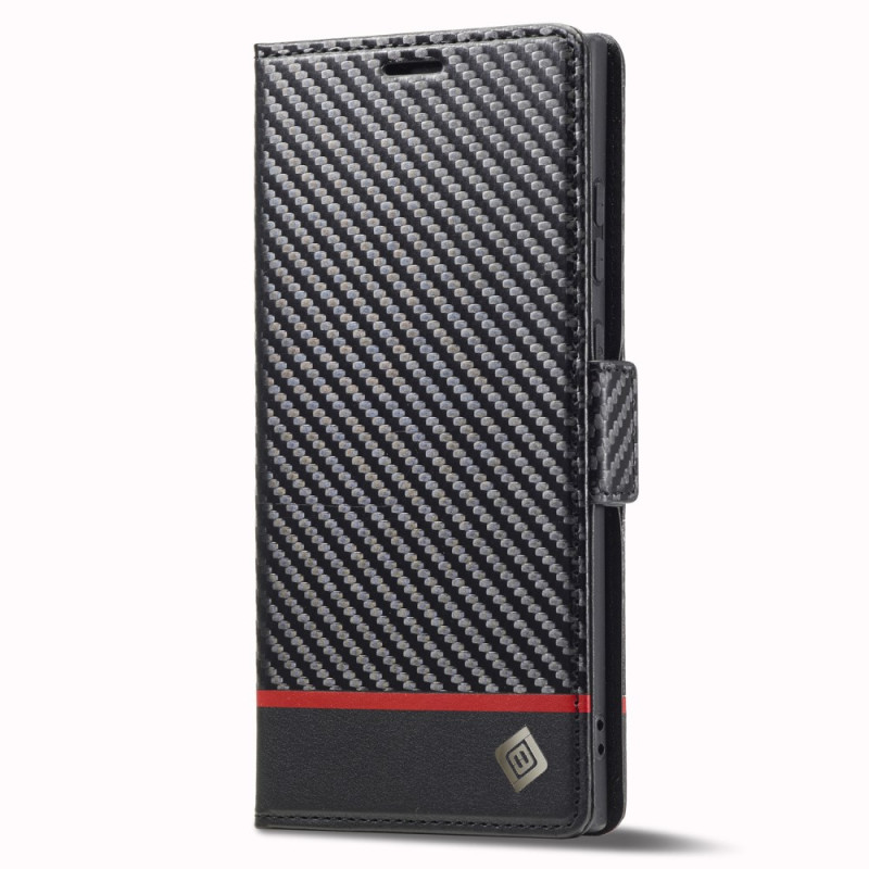 Capa de fibra de carbono LC.IMEEKE para Samsung Galaxy S24 Ultra 5G