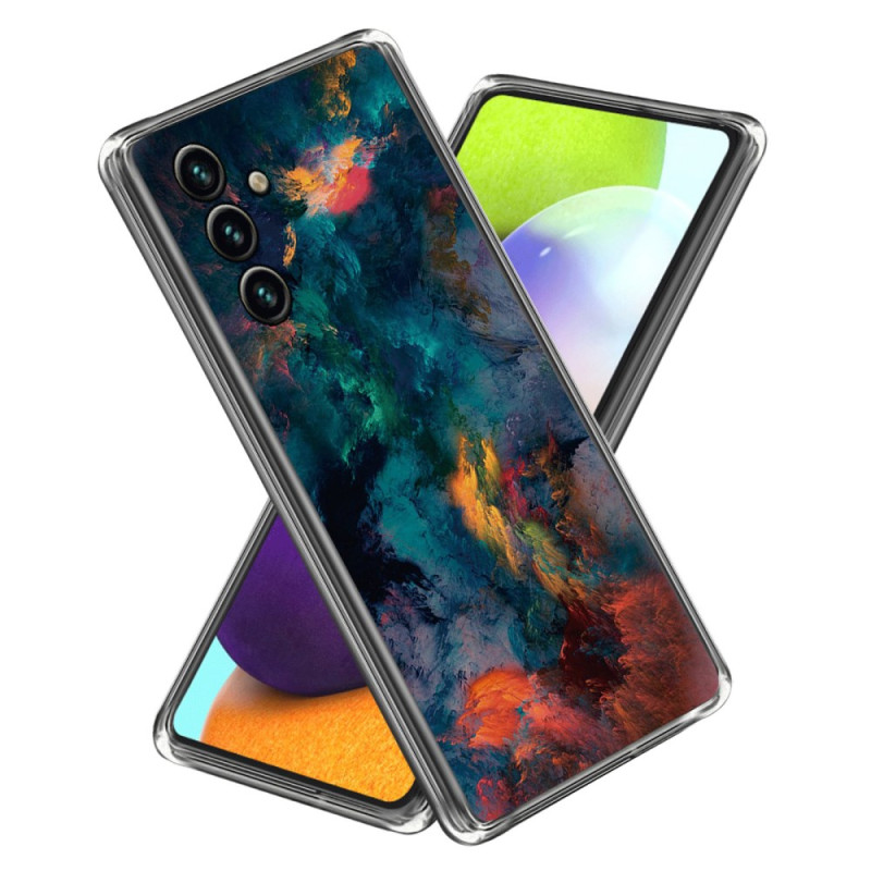 Capa Samsung Galaxy A25 5G Nuvens coloridas