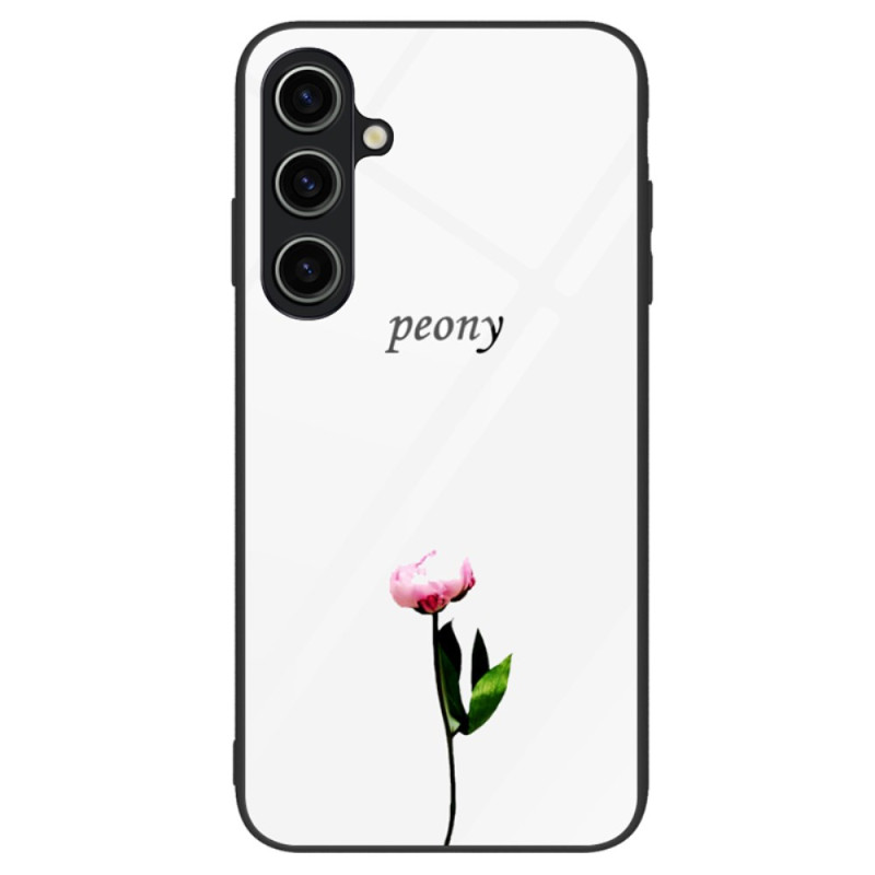 Samsung Galaxy A25 5G Capa de vidro temperado Peony