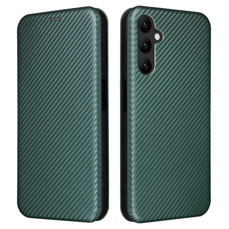 Capa Flip Cover Samsung Galaxy A25 5G Fibra de Carbono