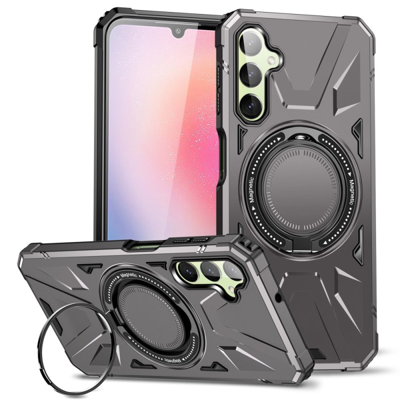 Coque Samsung Galaxy A25 5G Compatible MagSafe avec Support Rotatif