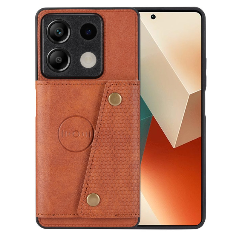 Xiaomi Redmi Note 13 5G Capa
 em pele Capa
 para cartão