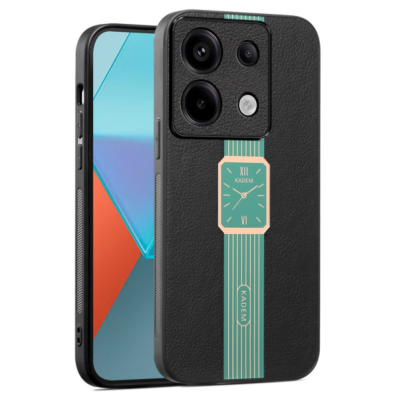 Xiaomi Redmi Note 13 5G Capa
 com padrão de relógio KADEM