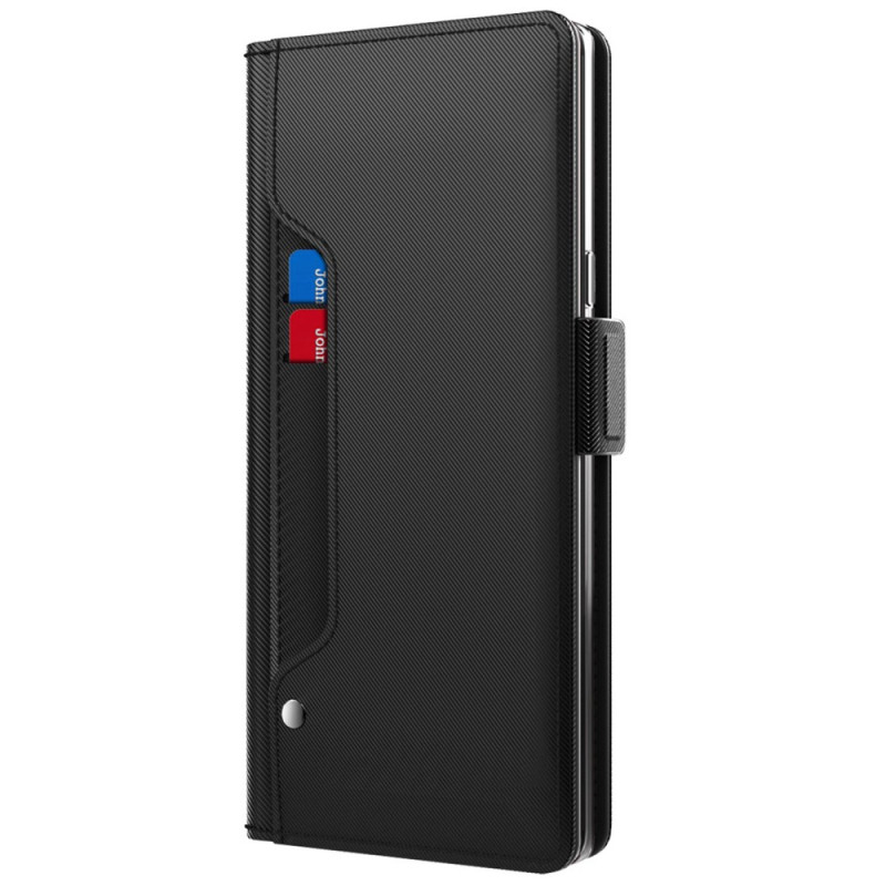 Capa para cartão frontal Xiaomi Redmi Note 13 5G com espelho