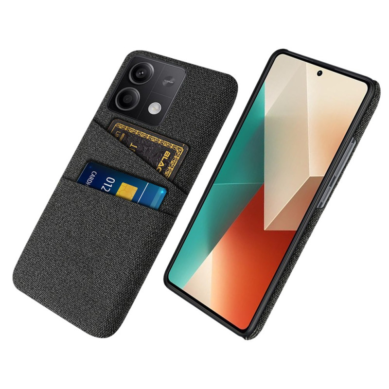 Xiaomi Redmi Note 13 5G Capa de tecido para cartão duplo