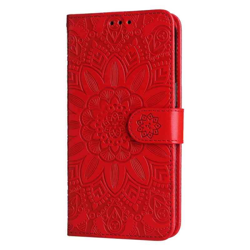 Xiaomi Redmi Note 13 Pro 5G / Poco X6 5G Capa com alça
 de girassol