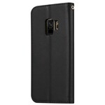 Capa Flip Cover Samsung Galaxy S9 Capa de cartão de couro