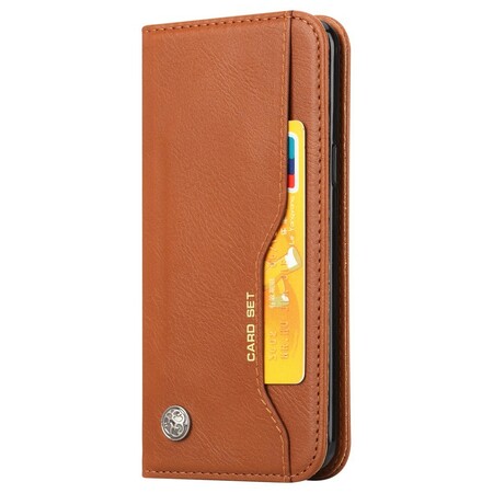 Capa Flip Cover Samsung Galaxy S9 Capa de cartão de couro