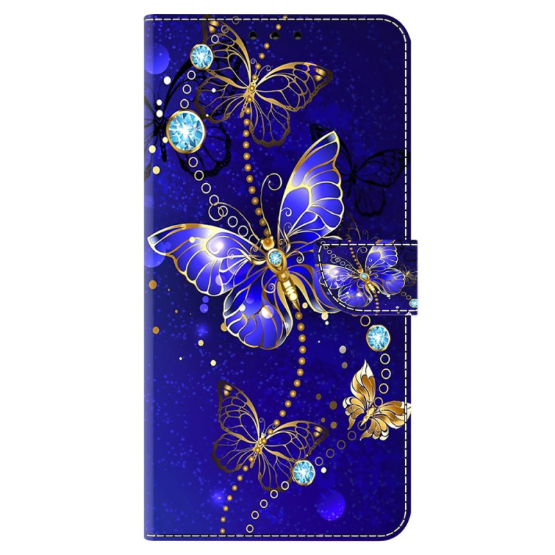 Capa borboleta de diamante para Samsung Galaxy A05s