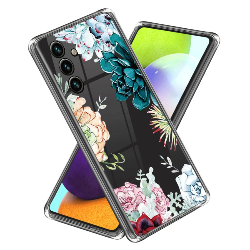 Capa para Samsung Galaxy A05s Flores e plantas