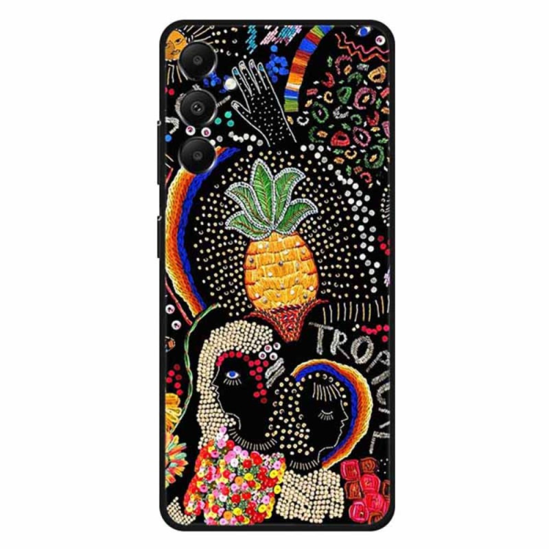 Capa flor de ananás para Samsung Galaxy A05s