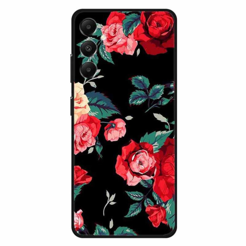 Capa para Samsung Galaxy A05s Pintura floral