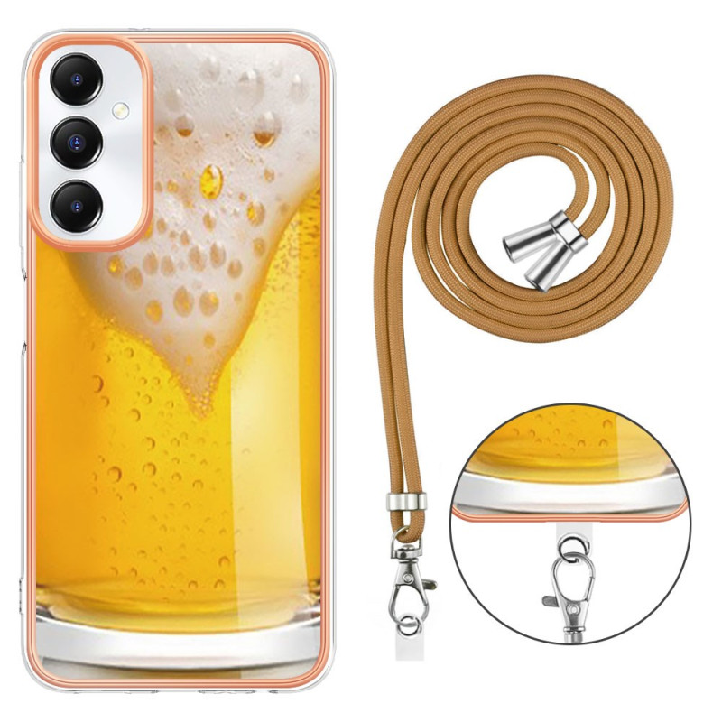 Capa com cordão para cerveja para Samsung Galaxy A05s