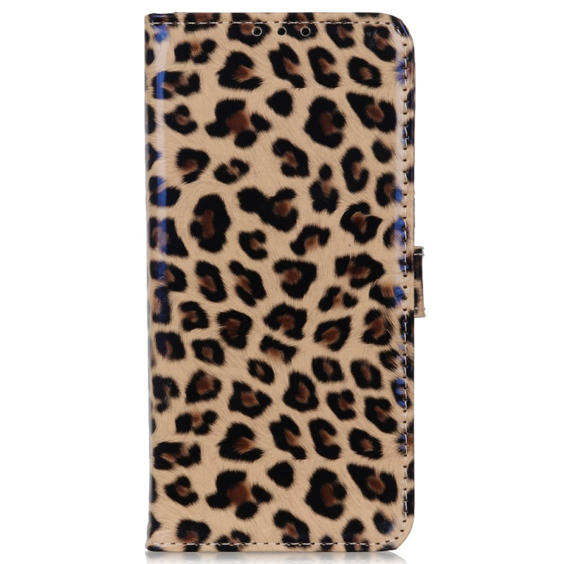 Capa com efeito pele de leopardo para Samsung Galaxy A05s