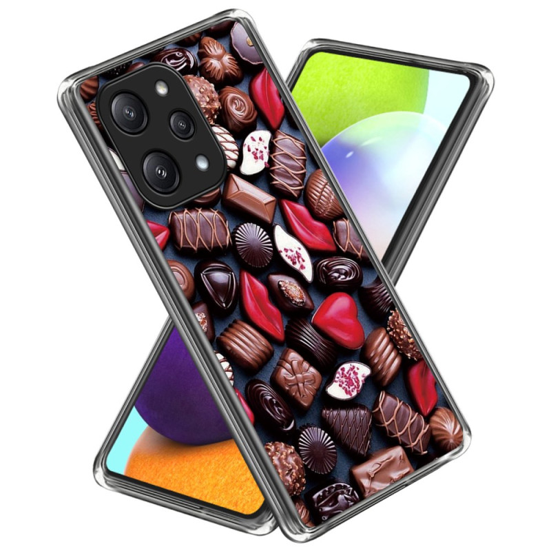 Capa Xiaomi Redmi 12 5G / Poco M6 Pro 5G Chocolates criativos