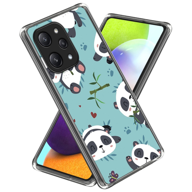 Capa Xiaomi Redmi 12 5G / Poco M6 Pro 5G Pandas giros