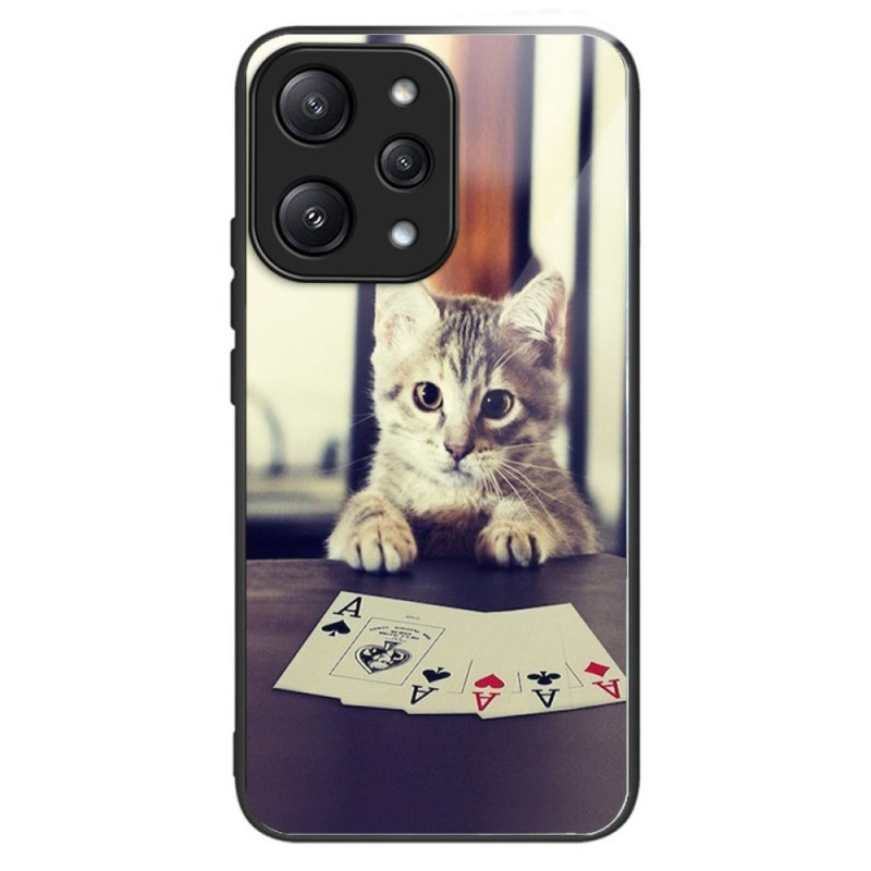 Xiaomi Redmi 12 5G / Poco M6 Pro 5G Capa de vidro temperado Kitten