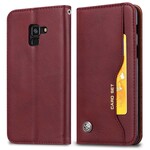 Capa Flip Cover Samsung Galaxy A8 Capa de cartão de couro