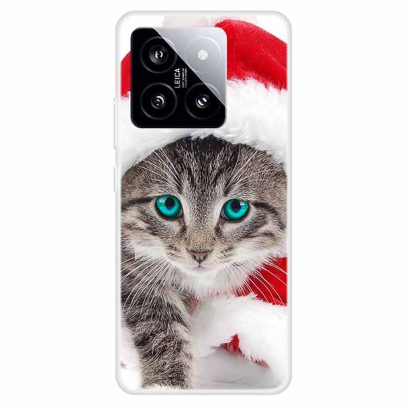 Xiaomi 14 Christmas Cat Case