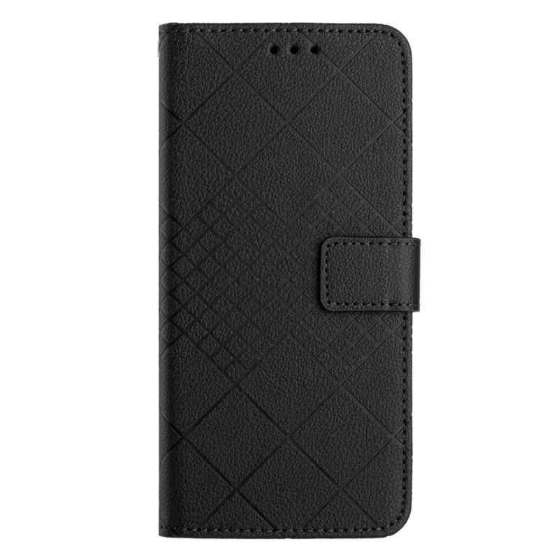 Capa Xiaomi 14 Texture Lychee Losanges com correia