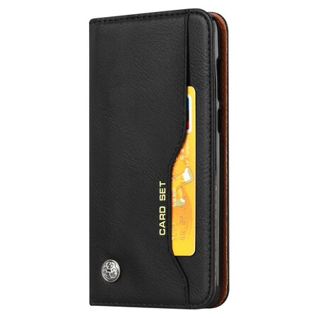 Capa Flip Capa Huawei P Capa para Cartão Smart Leatherette