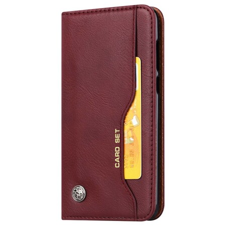 Capa Flip Capa Huawei P Capa para Cartão Smart Leatherette