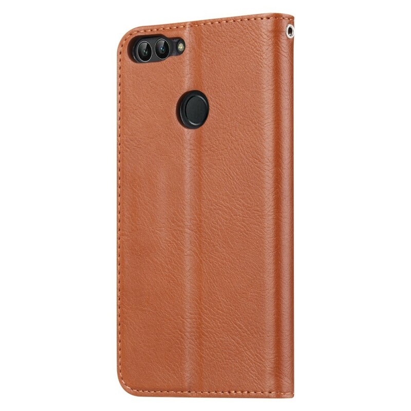 Capa Flip Capa Huawei P Capa de Cartão Smart Leatherette